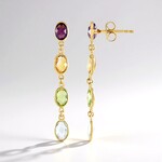 Orecchini in argento con Ametista