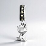 Ciondolo in argento con Marcassite (MONOSONO COLLECTION)
