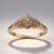 Anello in oro con Diamante Rose de France SI1 di Argyle (Annette)