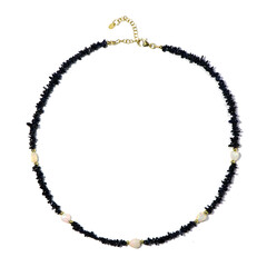 Collier en argent et Saphir bleu