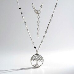 Collana in argento con Zircone