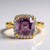 Anello in oro con Diasporo Rosa (AMAYANI)