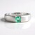 Anello in argento con Smeraldo Russo