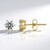 Boucles d'oreilles en or et Zircon
