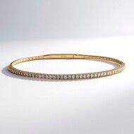 Brazalete en oro con Diamante SI1 (H) (CIRARI)