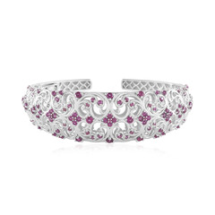 Zilveren armband met rhodolieten (Dallas Prince Designs)