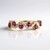 Anello in argento con Rodolite di Naktamunda