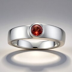Anello in argento con Tormalina Rosa Brasiliana (Pallanova)