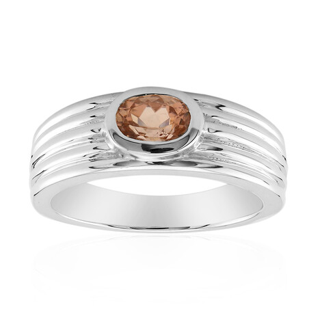 Bague en argent et Tourmaline rose du Brésil  (Pallanova)