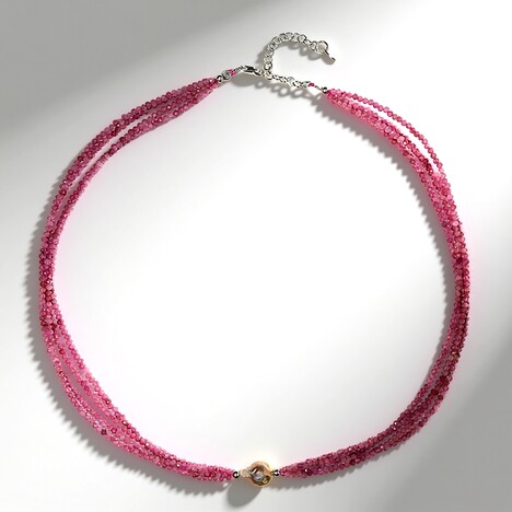 Collier en argent et Perle d'eau douce de couleur crème