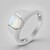 Anello in argento con Opale di Welo