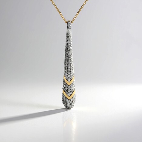 Collana in argento con Zircone