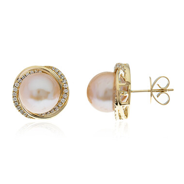 Orecchini in oro con Perla di Acqua Dolce (CIRARI)