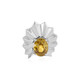 Ciondolo in argento con Zircone Giallo (SAELOCANA)