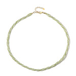 Collier en argent et Péridot