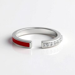 Anello in argento con Zircone