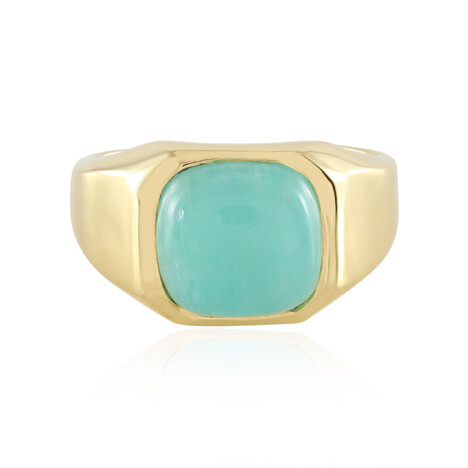 Amazonit-Herren-Silberring