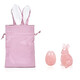 Figurine et Quartz rose