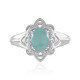Grandidierite Silver Ring