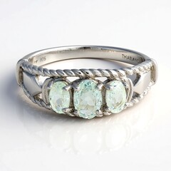 Anello in argento con Tormalina Paraíba