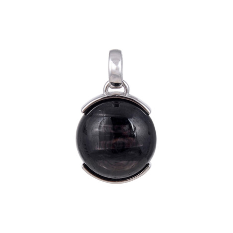 Ciondolo in argento con Iperstene