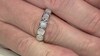 Anillo en plata con Piedra de luna azul (KM by Juwelo)