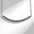 Collana in argento con Diamante Cioccolato I2
