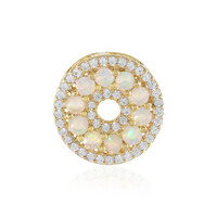 Pendentif en argent et Opale Welo