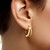 Pendientes en plata con Zircón