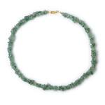 Collar en plata con Grandidierita