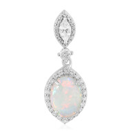 Australischer Opal-Silberanhänger