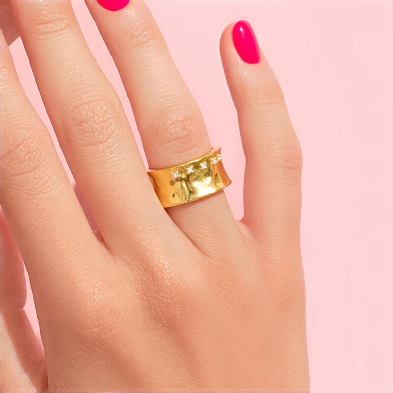 I1 (G) Brillant-Silberring (Annette)