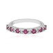 Bague en argent et Grenat Rhodolite