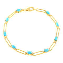 Sleeping Beauty Turquoise Silver Bracelet (Faszination Türkis)