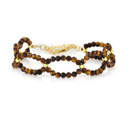 Tigerauge-Silberarmband (Riya)