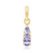 Pendentif en argent et Tanzanite