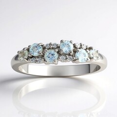 Anello in argento con Ambligonite