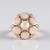 Bague en argent et Perle blanche de culture d'eau douce (KM by Juwelo)