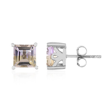 Orecchini in argento con Ametrina