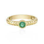 Anillo en plata con Esmeralda de Colombia (Ornaments by de Melo)