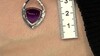 Colgante en plata con Amatista de Zambia (MONOSONO COLLECTION)