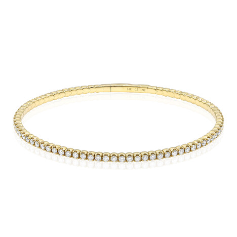 Brazalete en oro con Diamante I1 (H)  (CIRARI)