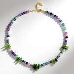 Collana in argento con Nefrite
