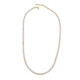 Collier en argent et Perle blanche de culture d'eau douce