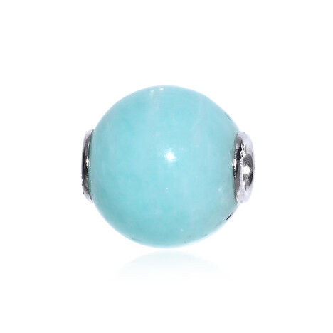 Zilveren hanger met een amazoniet (MONOSONO COLLECTION)