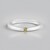 Anello in argento con Diamante Giallo I3