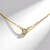 Collana in oro con Diamante SI1 (G) (Annette)