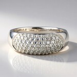 Anello in argento con Zircone