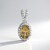Ciondolo in argento con Tanzanite Gialla (non riscaldata)