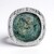 Pendentif en argent et Fuchsite (dagen)